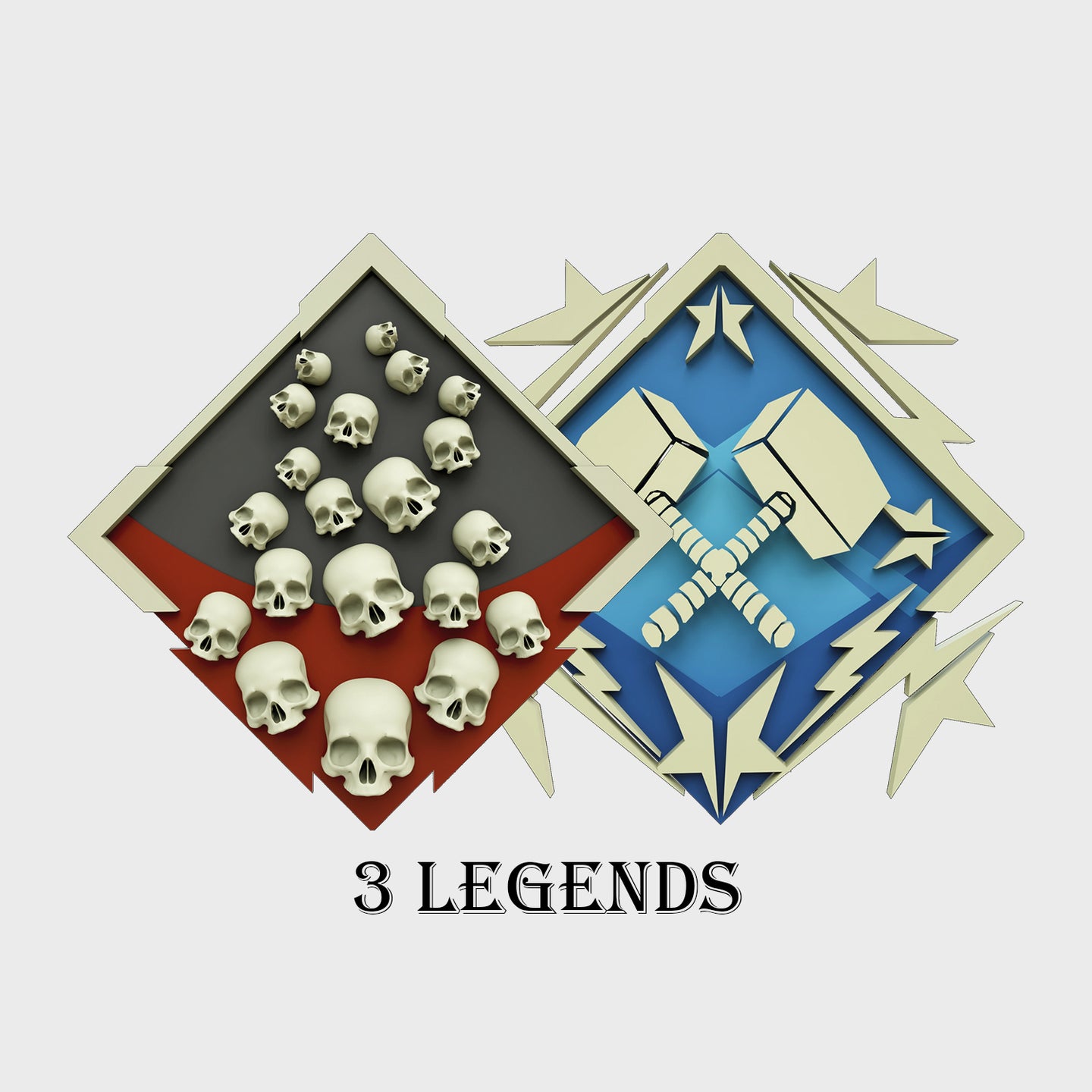3 Legends 4k/20